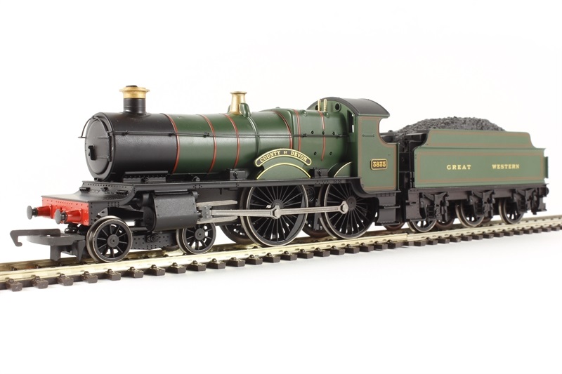 Hornby GWR County of Devon Steam Loco Railroad